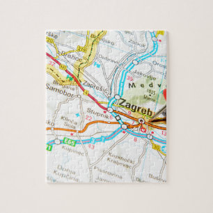 Puzzle Zagreb, Croatie