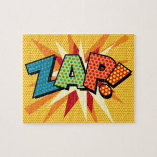 Puzzle ZAP Amusement Rétro Bande Dessinée Pop Art