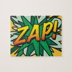 Puzzle ZAP Amusement Rétro Bande Dessinée Pop Art