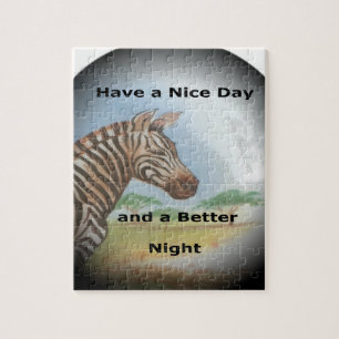 Puzzle Zebra Portrait, Amboseli : l'Esprit de la Savanna