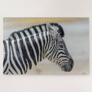 Puzzle Zebra Portrait Animaux sauvages Nature africaine