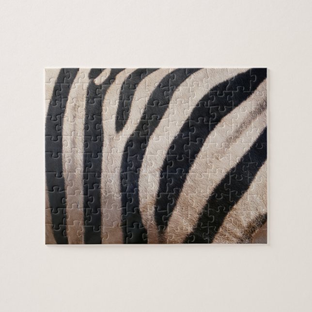 Puzzle Zebra Stripes noir et blanc (Horizontal)