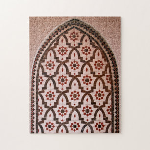 Puzzle zellij marocain, mosaïques