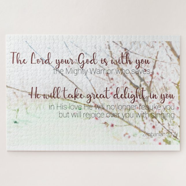 Puzzle Zephaniah 3 17 (Horizontal)