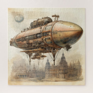Puzzle Zeppelin Steampunk vintage (12)