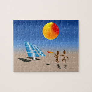 Puzzle Zinglees ~ Énergie solaire