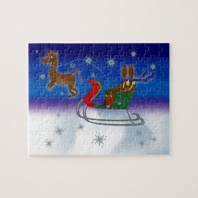 Puzzle Zinglee's ~ Sleigh Ride (Horizontal)