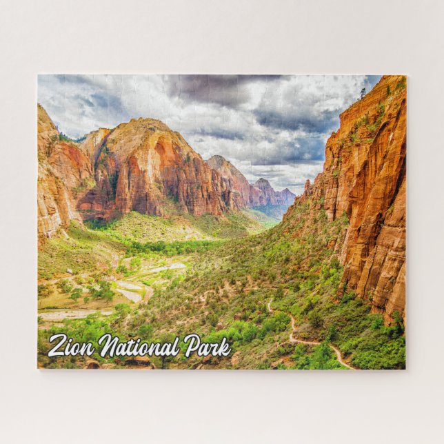 Puzzle Zion National Park, Utah, États-Unis (Horizontal)
