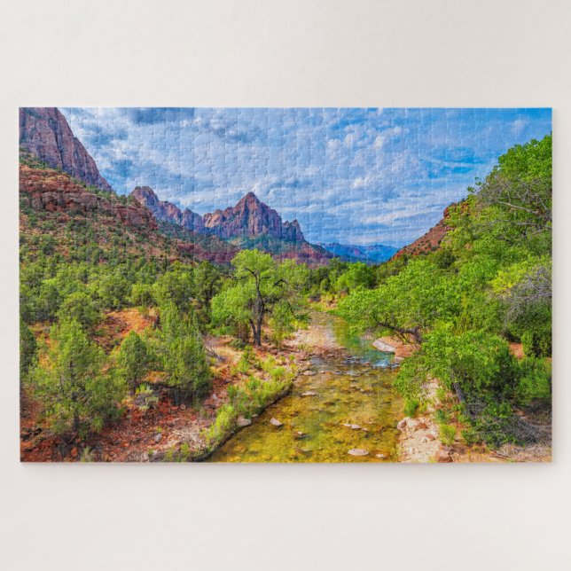 Puzzle Zion National Park, Utah, États-Unis (Horizontal)