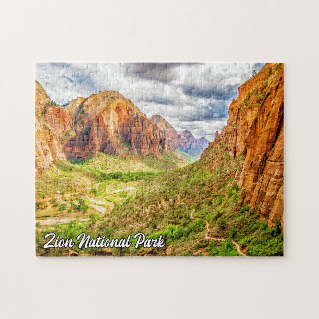 Puzzle Zion National Park, Utah, États-Unis (Horizontal)