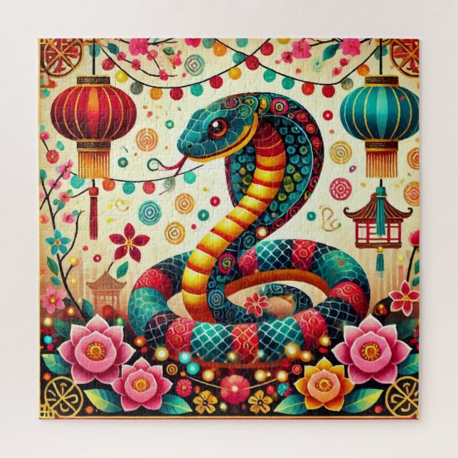 Puzzle zodiaque chinois (Vertical)