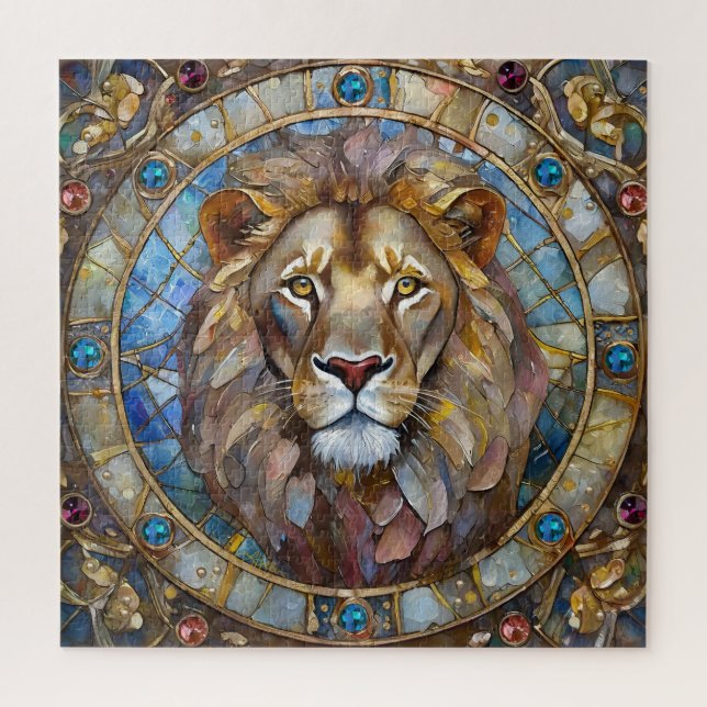 Puzzle Zodiaque - Lion le Lion (Vertical)