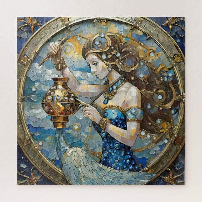 Puzzle Zodiaque - Verseau Le Porteur d'Eau (Vertical)