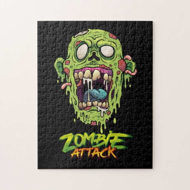 Puzzle Zombie Attaque Effrayant Monstre Créature (Vertical)