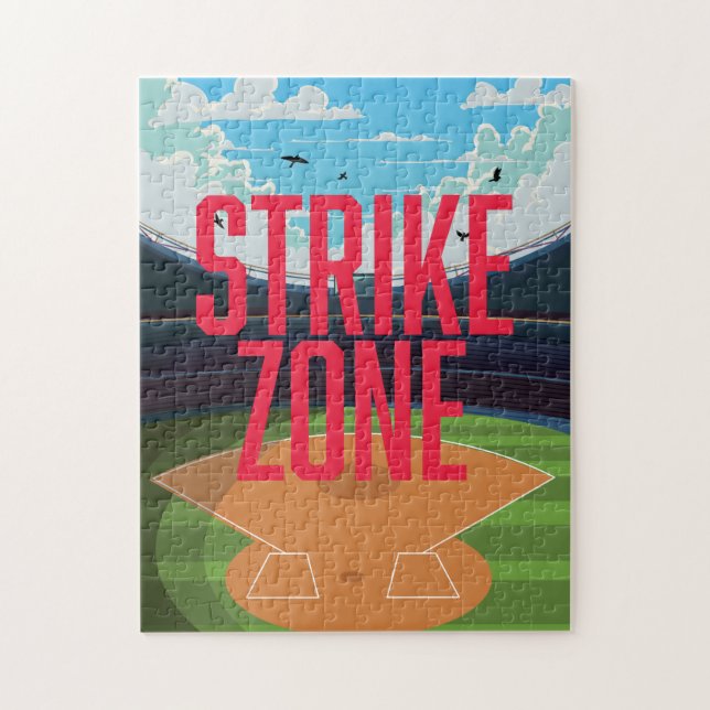 Puzzle Zone de baseball (Vertical)