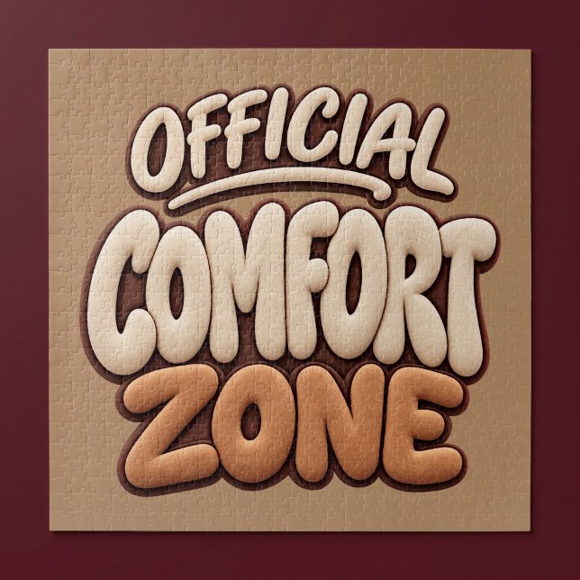Puzzle Zone de confort officiel drôle (Créateur téléchargé)