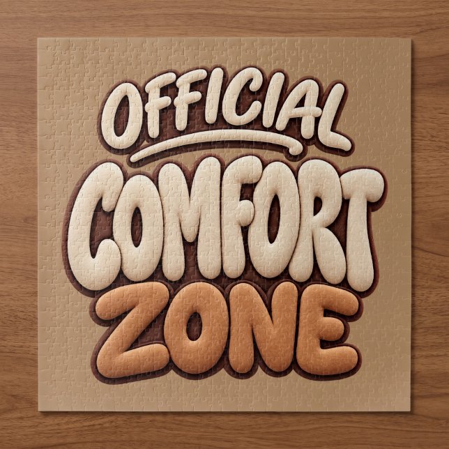 Puzzle Zone de confort officiel drôle (Créateur téléchargé)