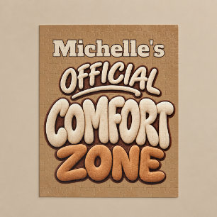 Puzzle Zone de confort officiel drôle