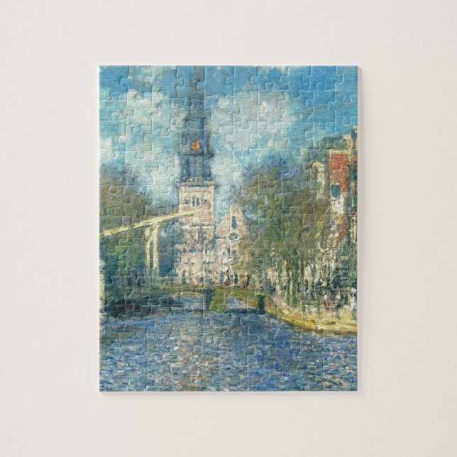 Puzzle Zuiderkerk à Amsterdam par Claude Monet (Vertical)