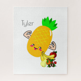 Puzzles Ananas aux fruits