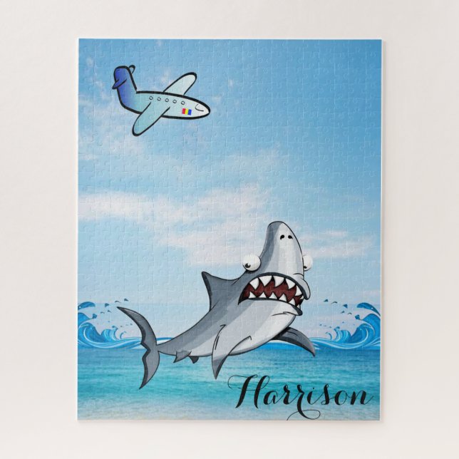 Puzzles Avion Ocean Shark (Vertical)