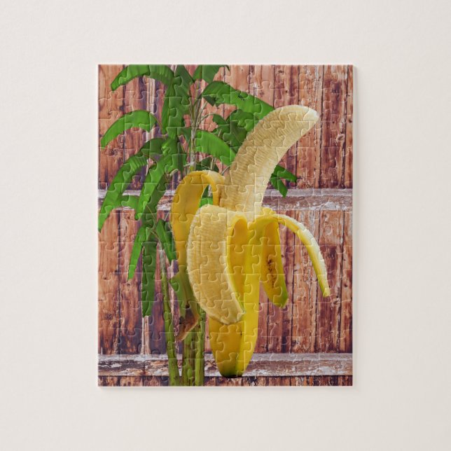 Puzzles Bois Rustique Banane (Vertical)