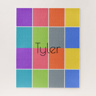 Puzzles Carrés colorés