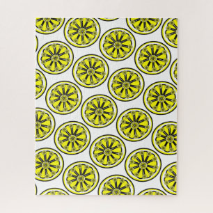 Puzzles citrons jaunes