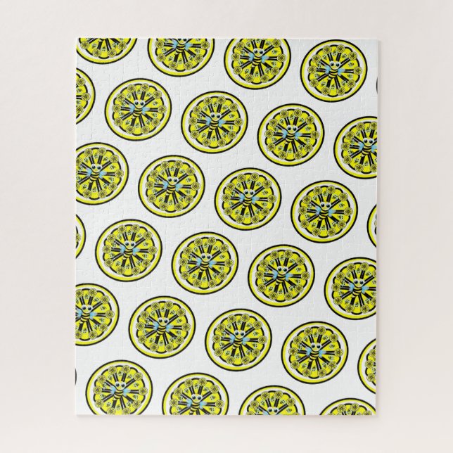 Puzzles citrons jaunes Bumblebee (Vertical)