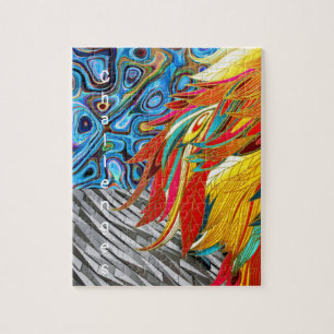 Puzzles Colorful Abstrait