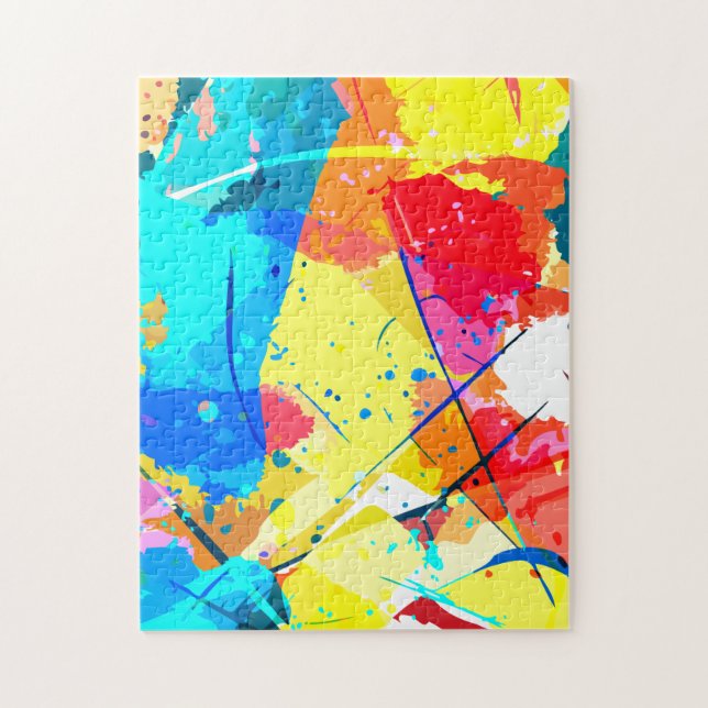 Puzzles D'Art Moderne Abstrait Pour Adultes (Vertical)