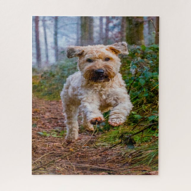 Puzzles de chien Terrier Irlandais. (Vertical)