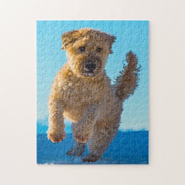 Puzzles de chien Terrier Irlandais. (Vertical)