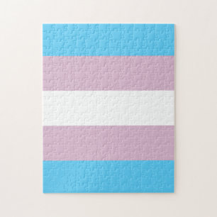 Puzzles de drapeau de transsexuel