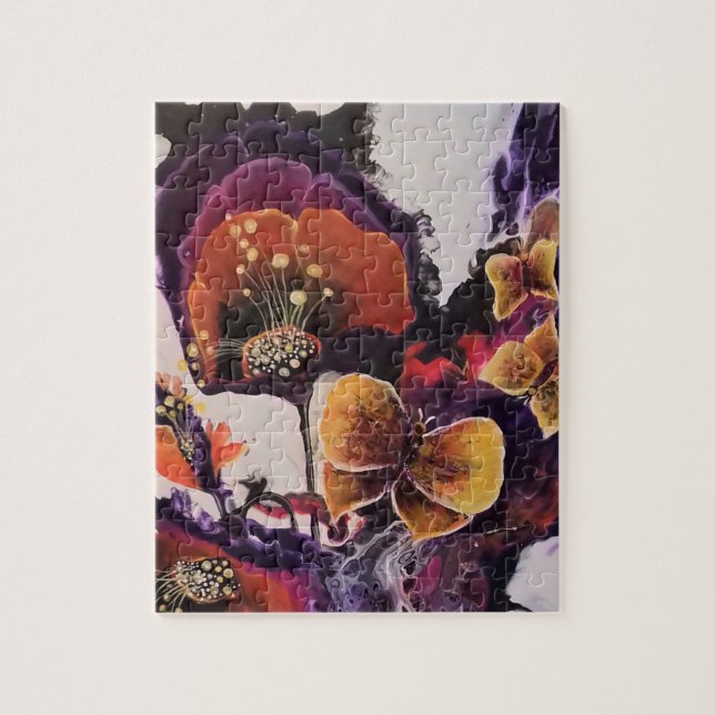 Puzzles de fleurs (Vertical)