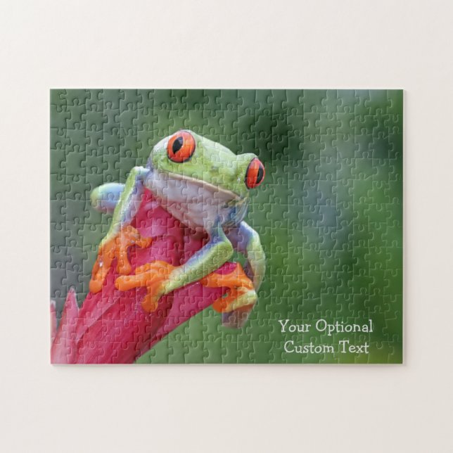 Puzzles de grenouilles personnalisées (Horizontal)