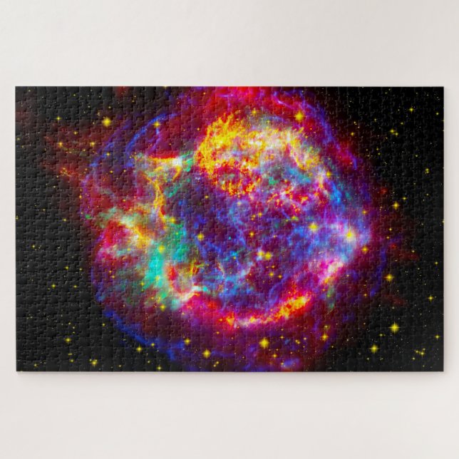 Puzzles de la constellation de Cassiopée. (Horizontal)