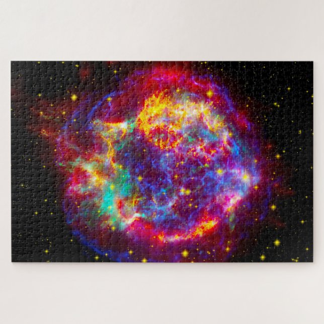Puzzles de la constellation de Cassiopée. Puzzle (Horizontal)