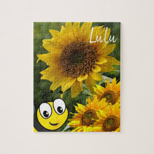 Puzzles de Sunflower Bumblebee