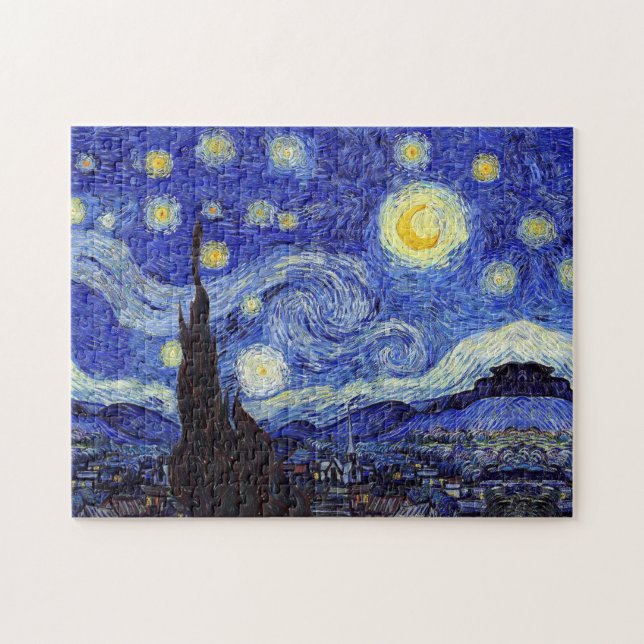 Puzzles de Van Gogh de nuit étoilée (Horizontal)