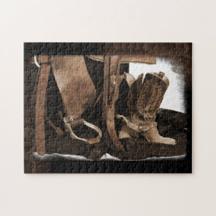 Puzzles de vitesse de cow-girl