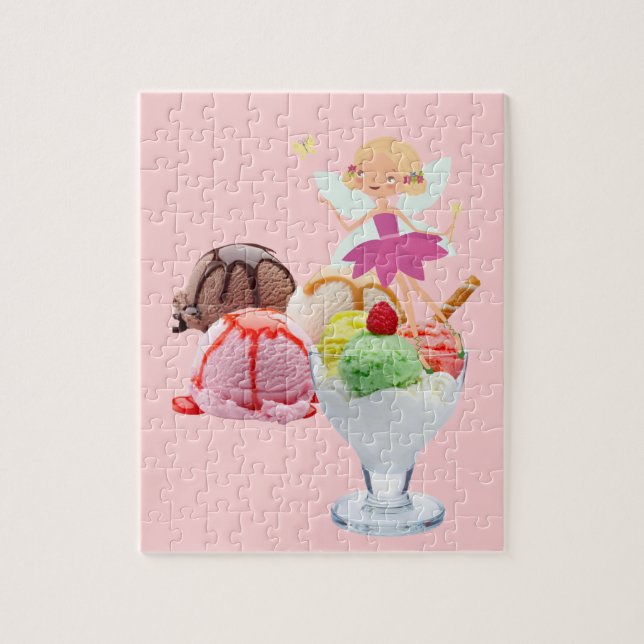 Puzzles Fairy Ice Cream (Vertical)