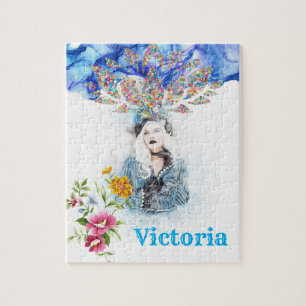 Puzzles femmes victoriennes Floral