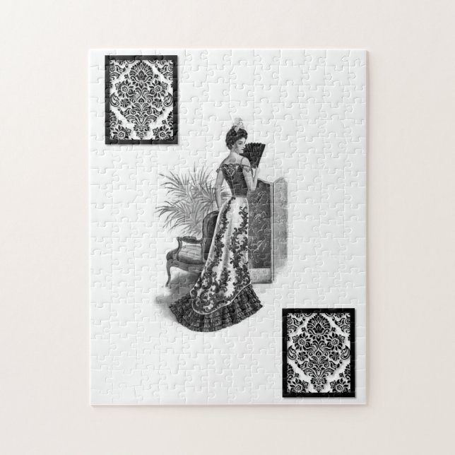 Puzzles Floral victorien (Vertical)