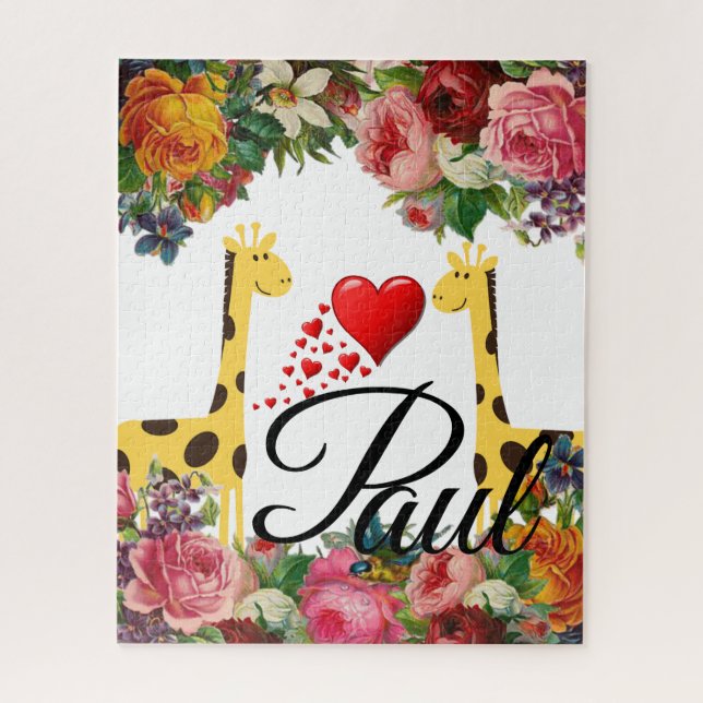 Puzzles Giraffe (Vertical)