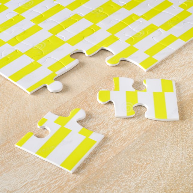 Puzzles Jaune et Blanc (Côté)