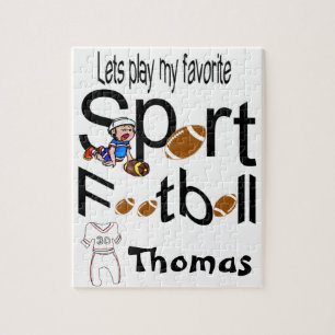 Puzzles Jouons notre sport préféré Football