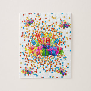 Puzzles Joyeux Anniversaire