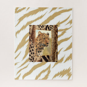 Puzzles Leopard Brown