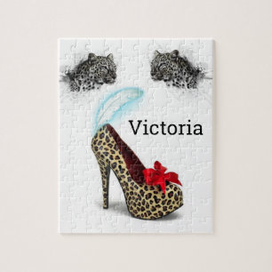 Puzzles Leopard Heures